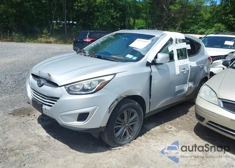 2015 Hyundai Tucson Gls from USA, damaged, VIN KM8JTCAF1FU967214